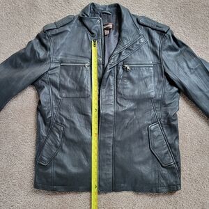 Leather jacket